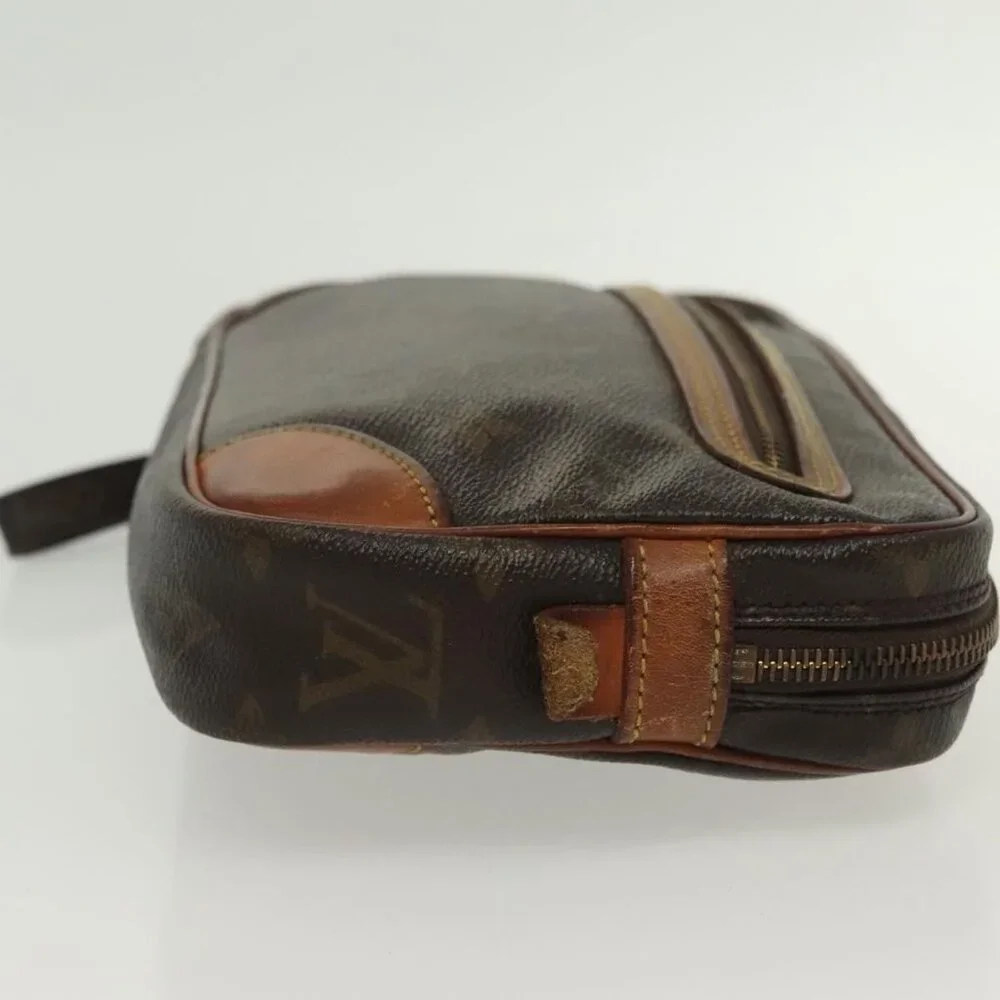 LOUIS VUITTON Monogram Marly Dragonne GM Clutch Bag M51825 LV Auth